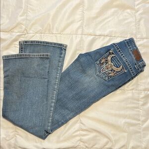 Shyanne Kids Blue Jeans with Embellished Pocket